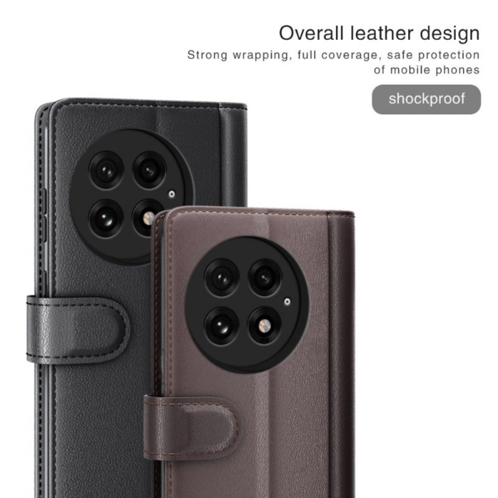 Bescherming Hoesje Oneplus 13 Leer