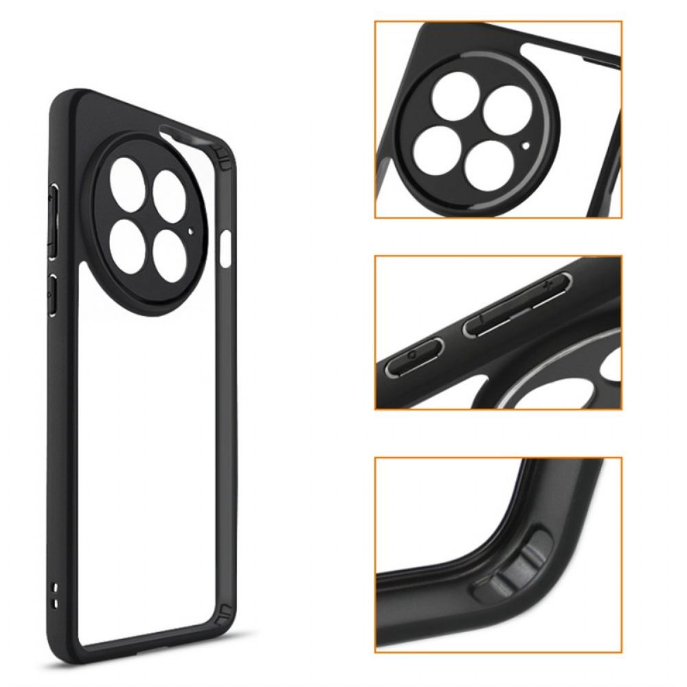 Case Hoesje Oneplus 13 Telefoonhoesje Hybride Zwarte Rand
