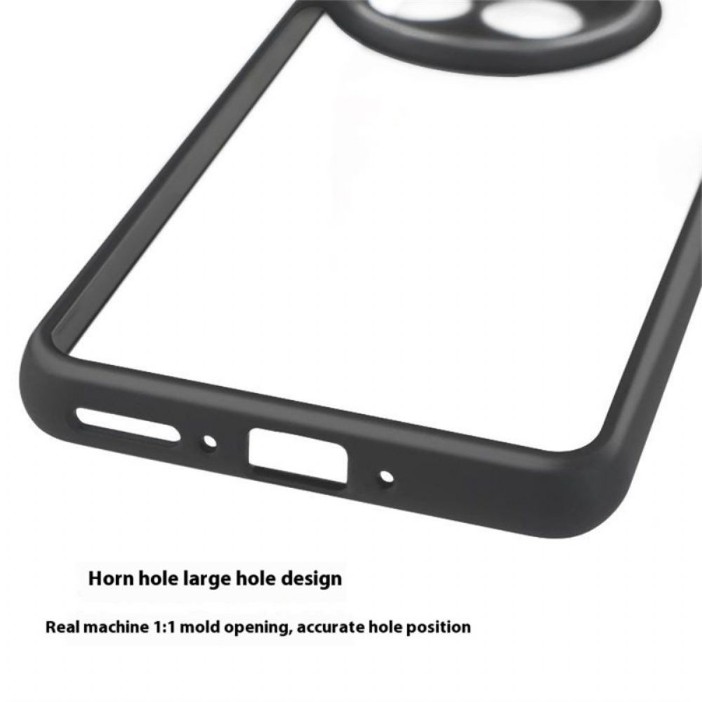 Case Hoesje Oneplus 13 Telefoonhoesje Hybride Zwarte Rand