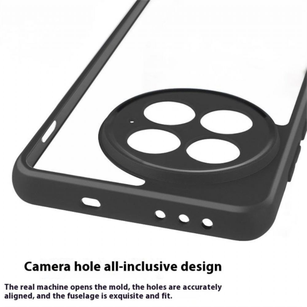 Case Hoesje Oneplus 13 Telefoonhoesje Hybride Zwarte Rand