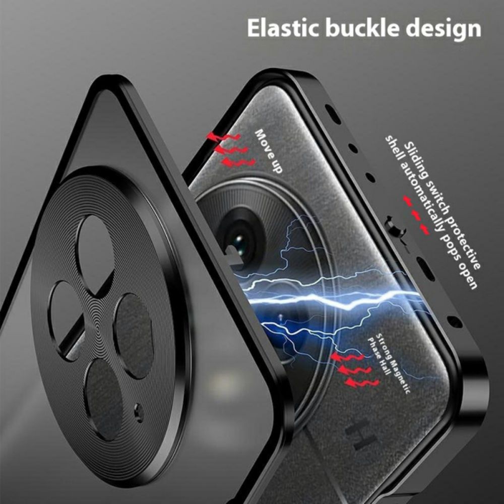 Cover Hoesje Oneplus 13 Telefoonhoesje Automatisch Vergrendelingsmechanisme