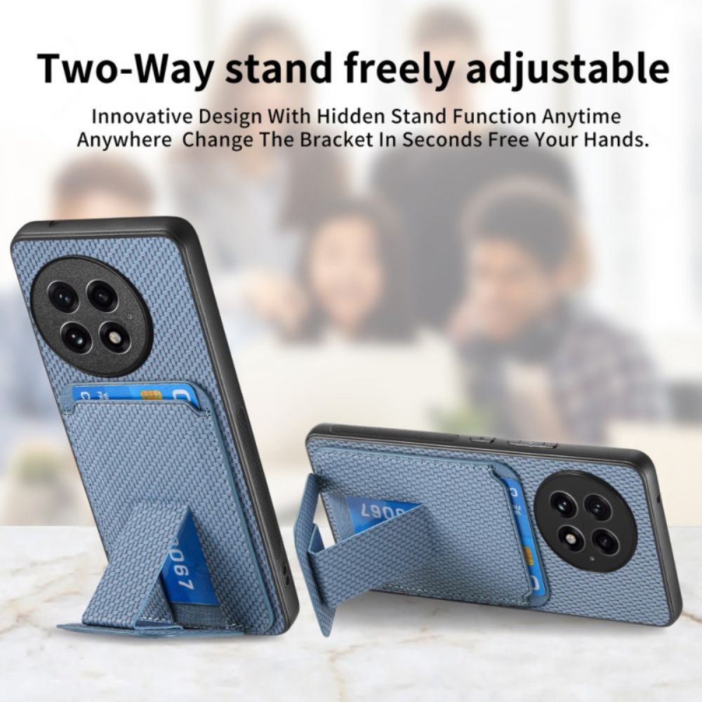 Cover Hoesje Oneplus 13 Telefoonhoesje Kaarthouder En Opvouwbare Standaard