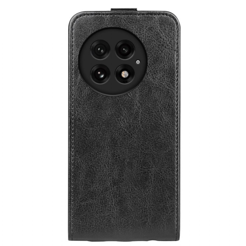 Flip Case Leren Oneplus 13 Verticale Klep