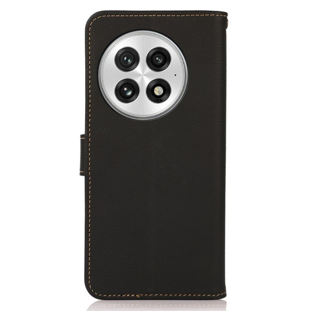 Folio-hoesje Oneplus 13 Telefoonhoesje Khazneh Leer