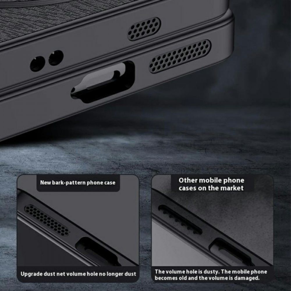 Hoesje Oneplus 13 Houtlook Bescherming Hoesje