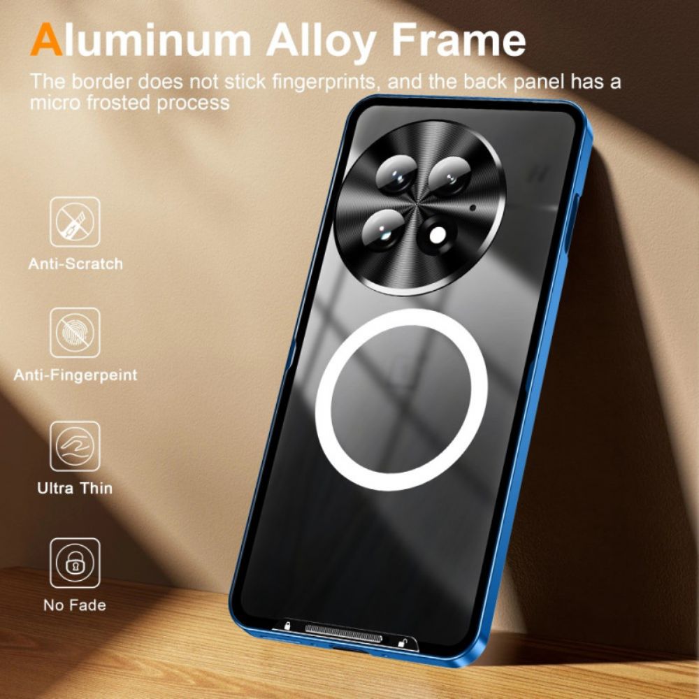 Hoesje Oneplus 13 Magsafe-compatibel Met Metalen Frame Bescherming Hoesje