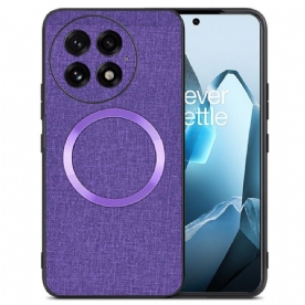 Hoesje Oneplus 13 Stof Magsafe Compatibel Bescherming Hoesje