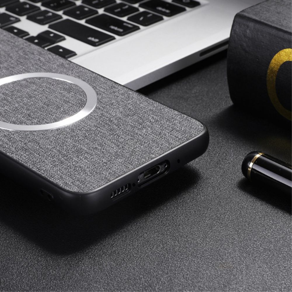 Hoesje Oneplus 13 Stof Magsafe Compatibel Bescherming Hoesje