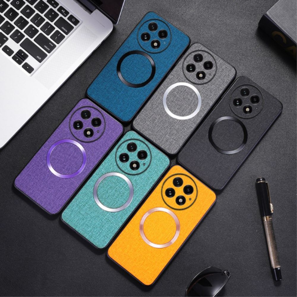 Hoesje Oneplus 13 Stof Magsafe Compatibel Bescherming Hoesje