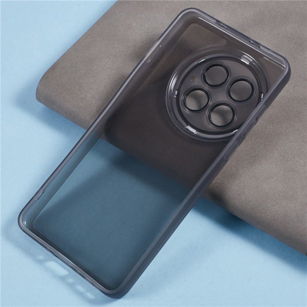 Hoesje Voor Oneplus 13 2-in-1 Getint Transparant Met Schermbeschermer Van Gehard Glas