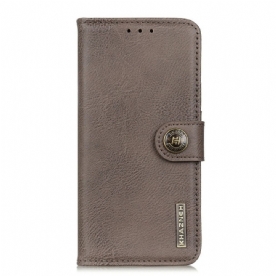 Leren Hoesje Oneplus 13 Khazneh Vintage Leer Bescherming Hoesje