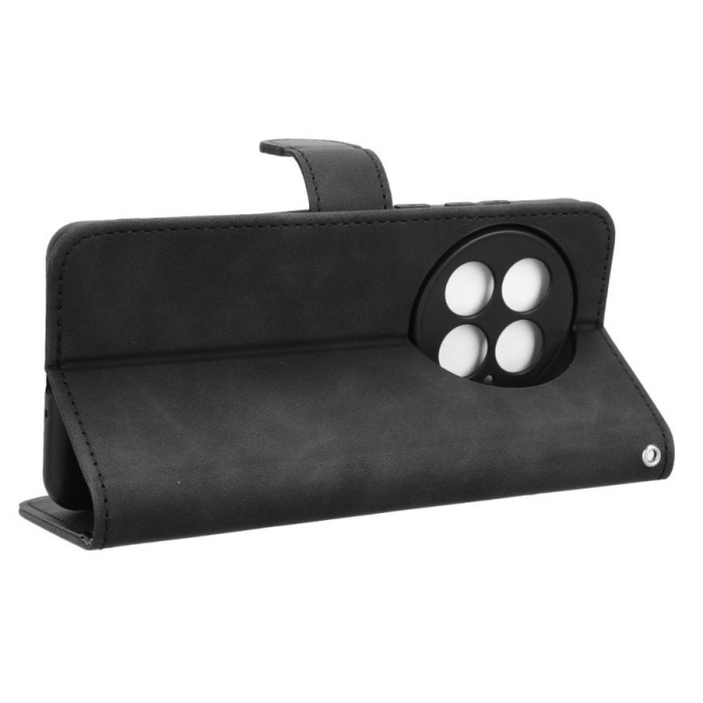 Leren Hoesje Voor Oneplus 13 Suède-effect