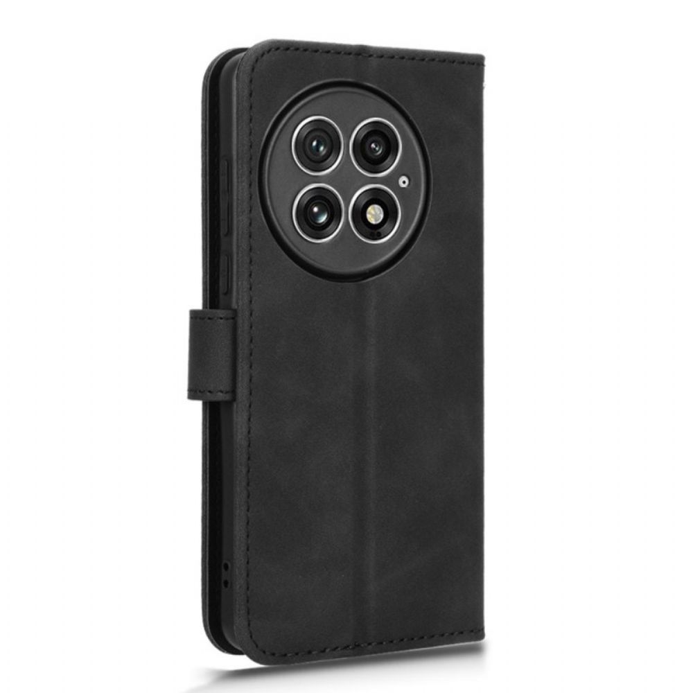 Leren Hoesje Voor Oneplus 13 Suède-effect