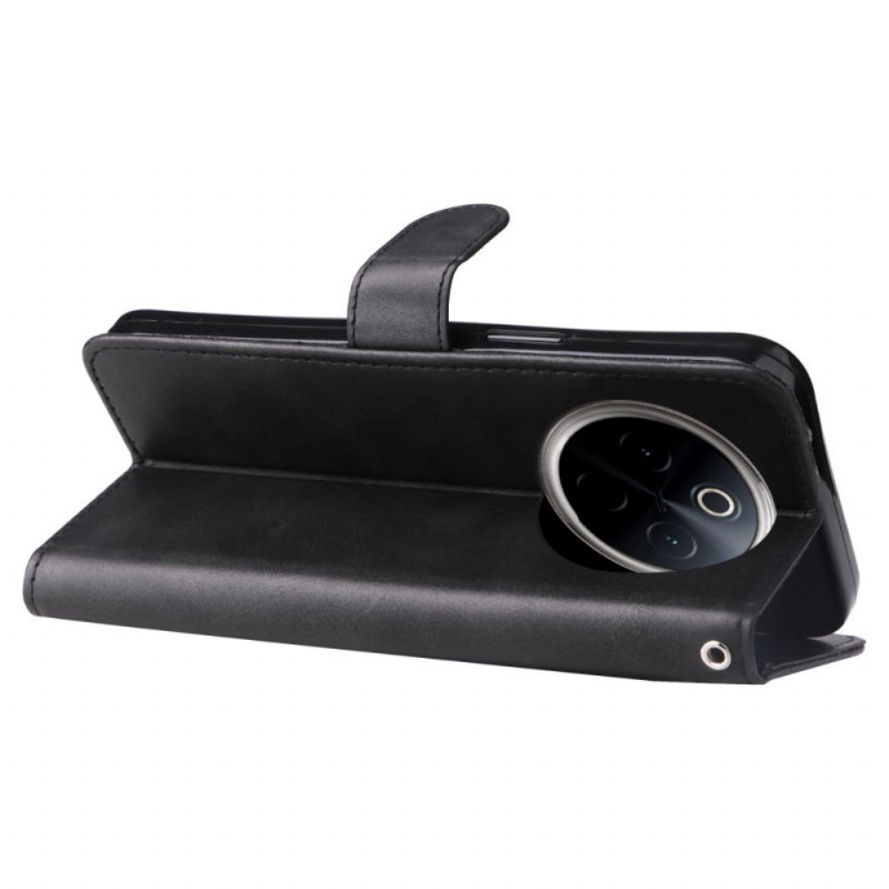 Leren Hoesje Voor Oneplus 13 Voorvak