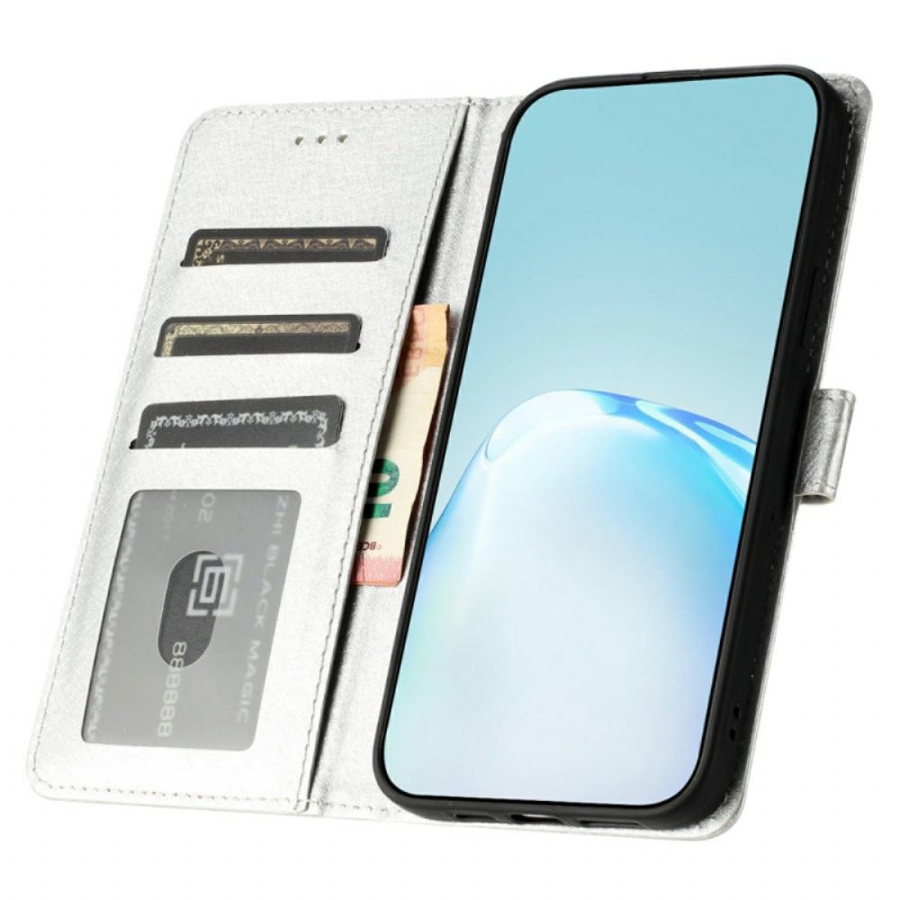 Leren Hoesje Voor Oneplus 13 Zijdetextuur