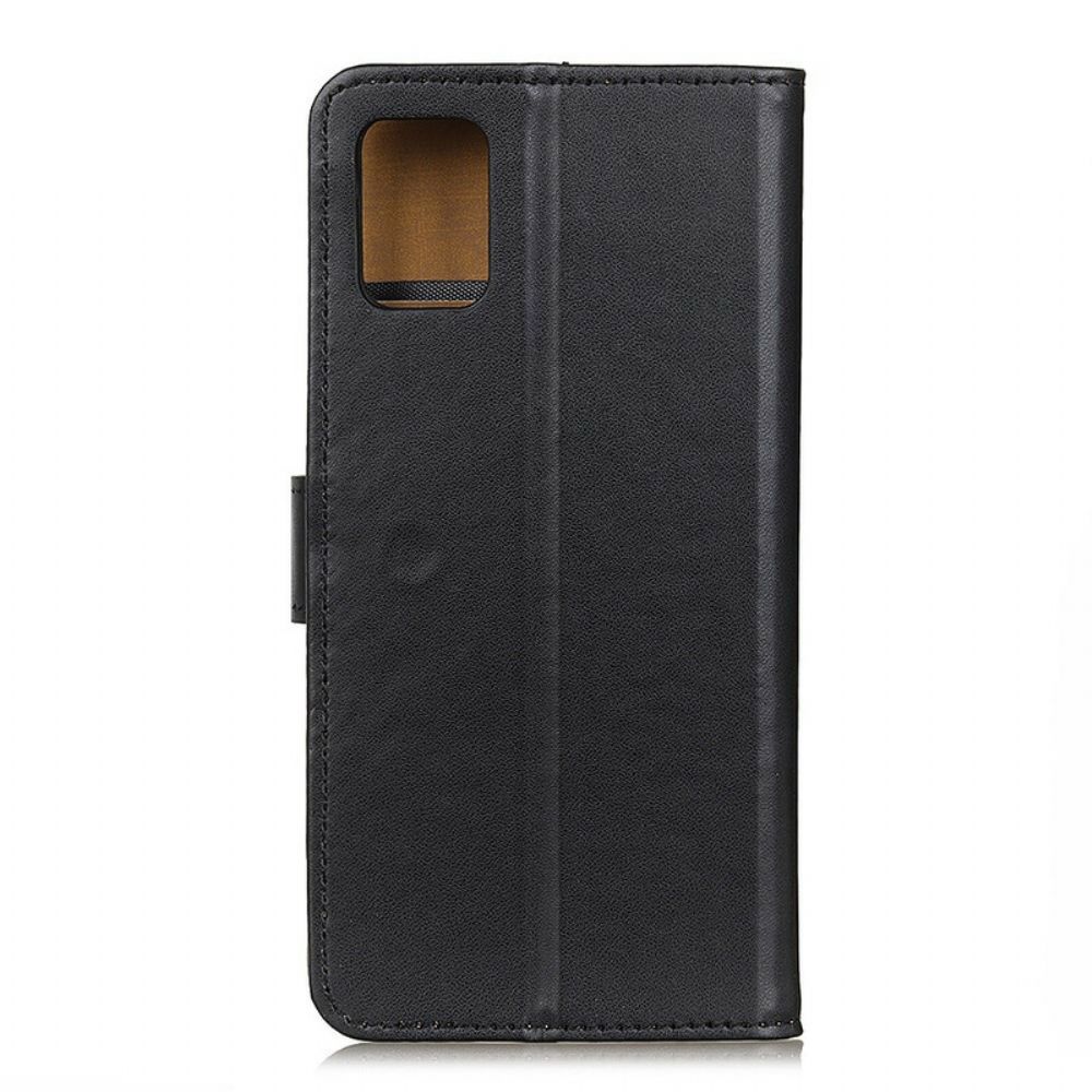 Folio-hoesje voor Samsung Galaxy Note 20 Ultra Eenvoudig Kunstleer