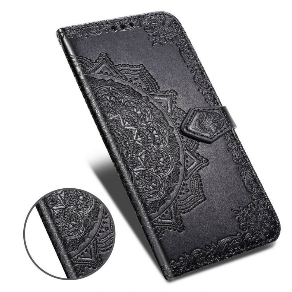 Folio-hoesje voor Samsung Galaxy Note 20 Ultra Mandala Van Middelbare Leeftijd