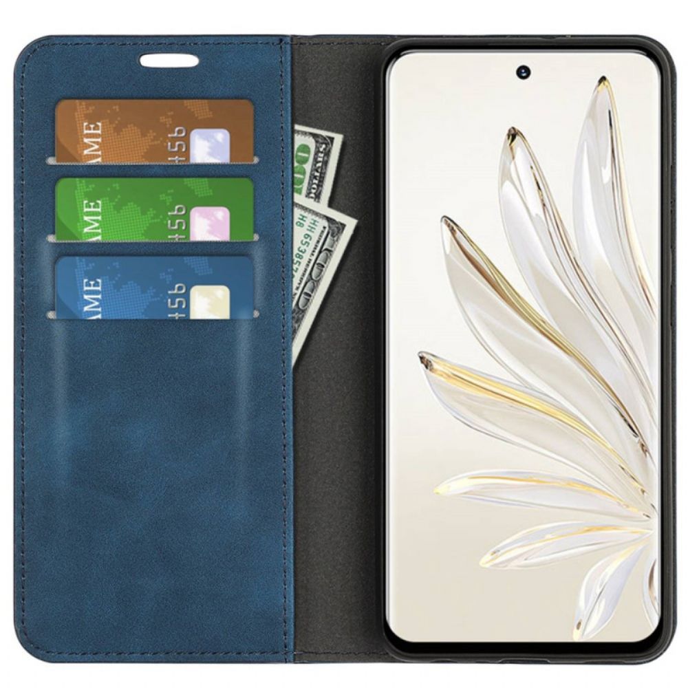 Bescherming Hoesje voor Honor 70 Folio-hoesje Zachtheid Voor Huidaanraking