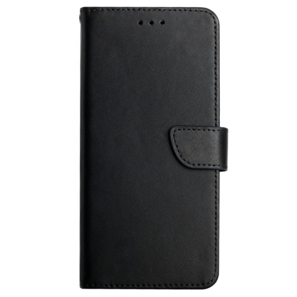 Folio-hoesje voor Honor 70 Echt Nappaleer