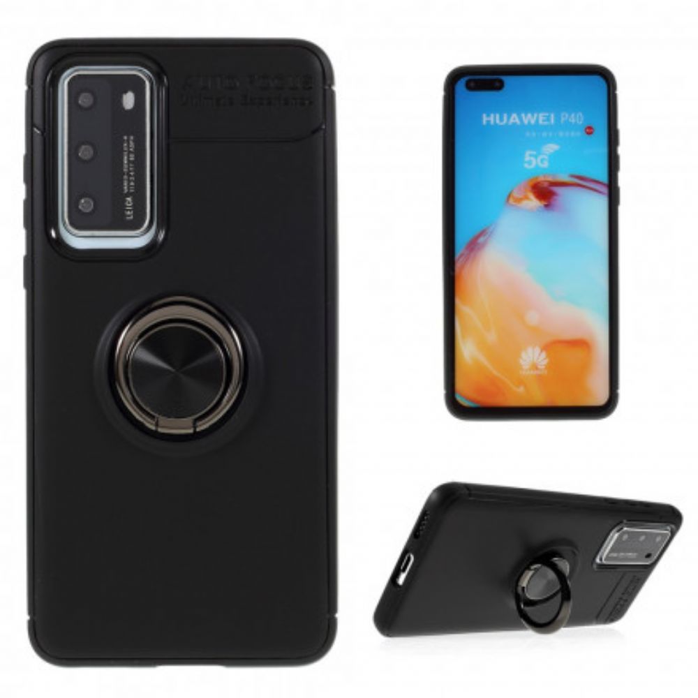 Hoesje voor Huawei P40 Draaiende Ring