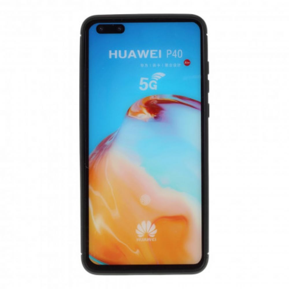 Hoesje voor Huawei P40 Draaiende Ring