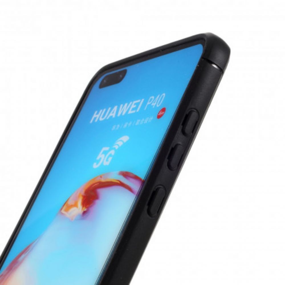 Hoesje voor Huawei P40 Draaiende Ring