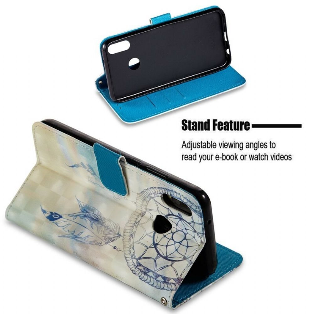 Flip Case voor Huawei P20 Lite 3d Dromenvanger