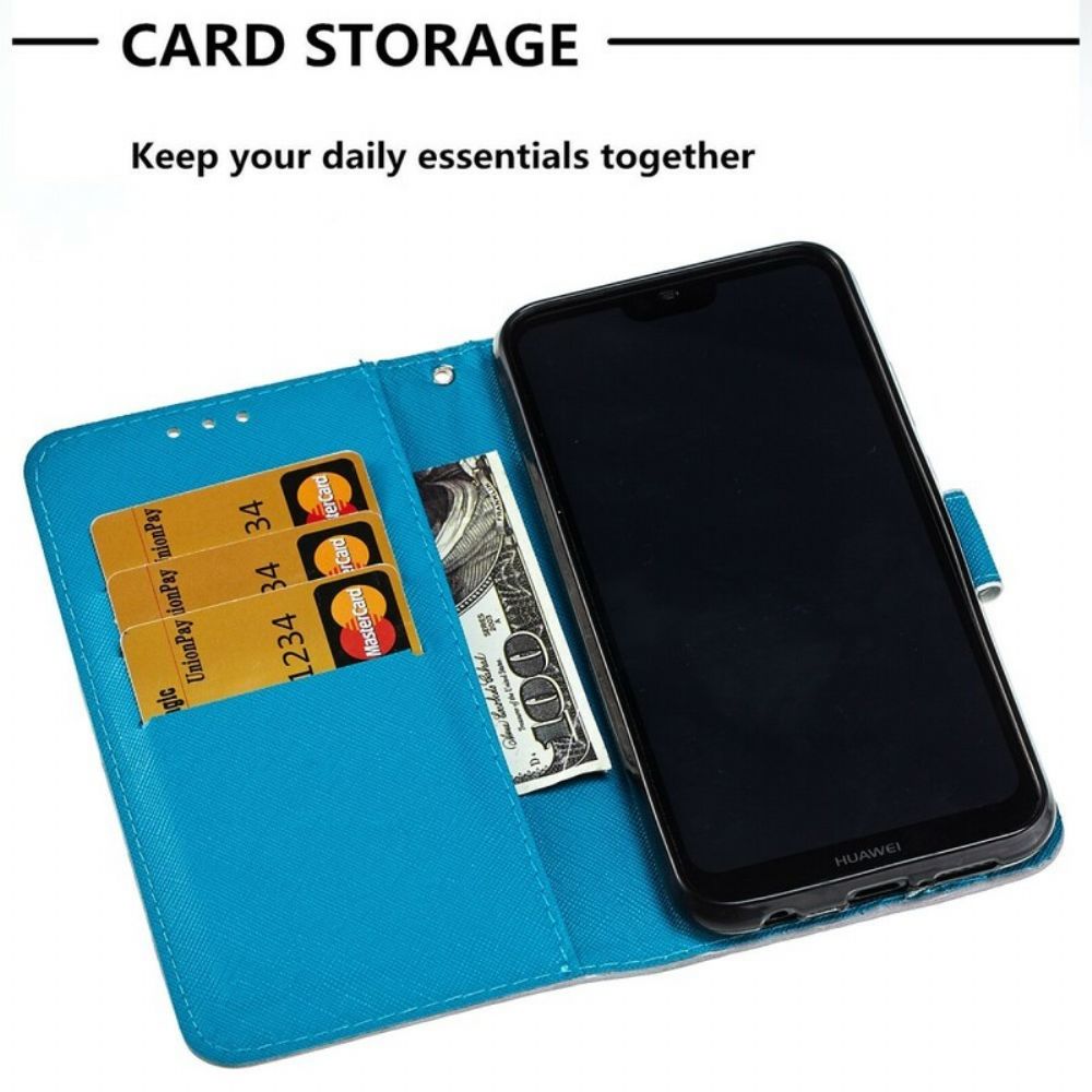 Flip Case voor Huawei P20 Lite 3d Dromenvanger