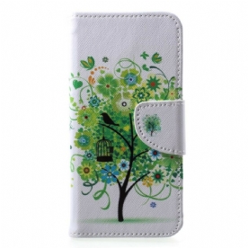 Flip Case voor Huawei P20 Lite Bloeiende Boom