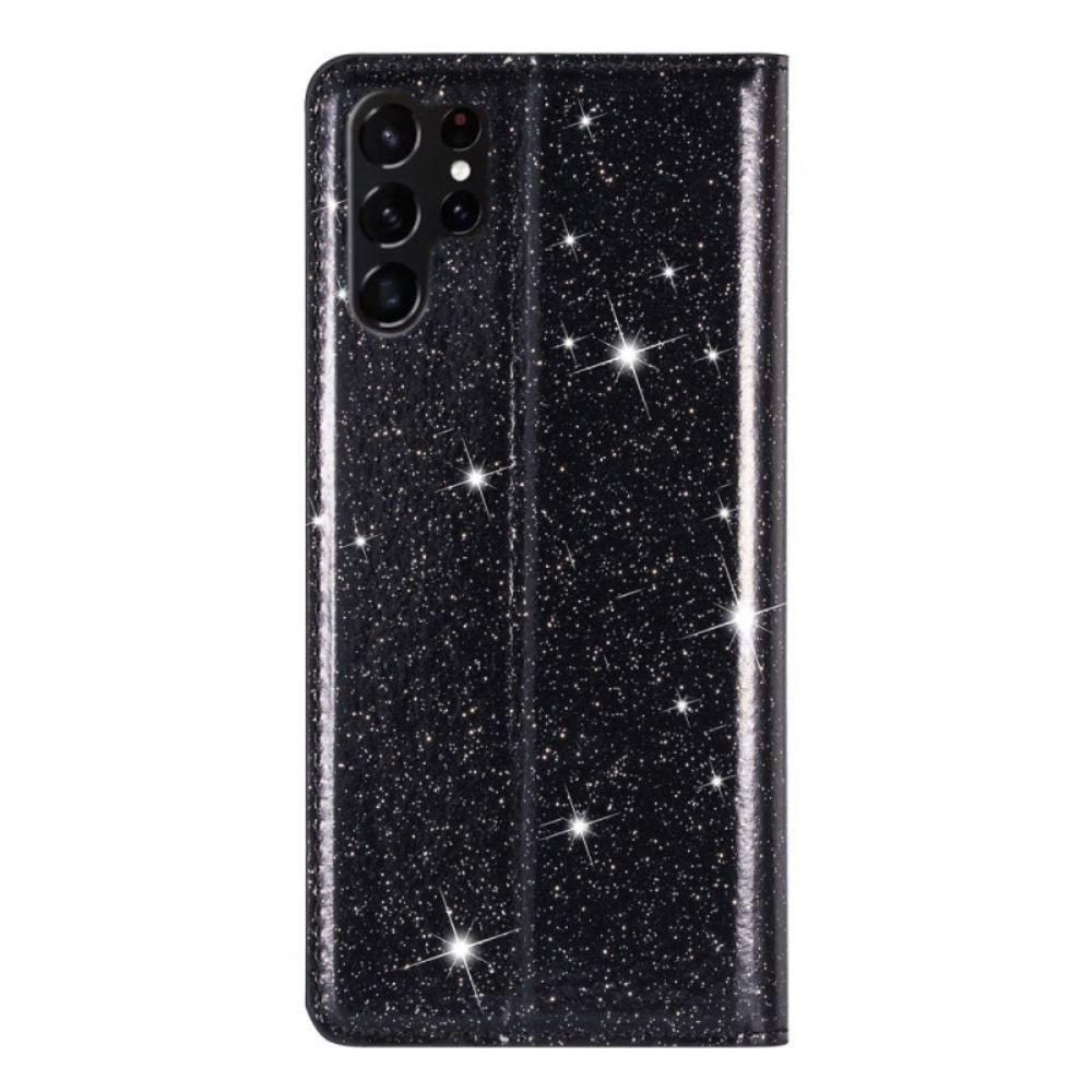 Folio-hoesje Samsung Galaxy S24 Ultra 5g Glitters