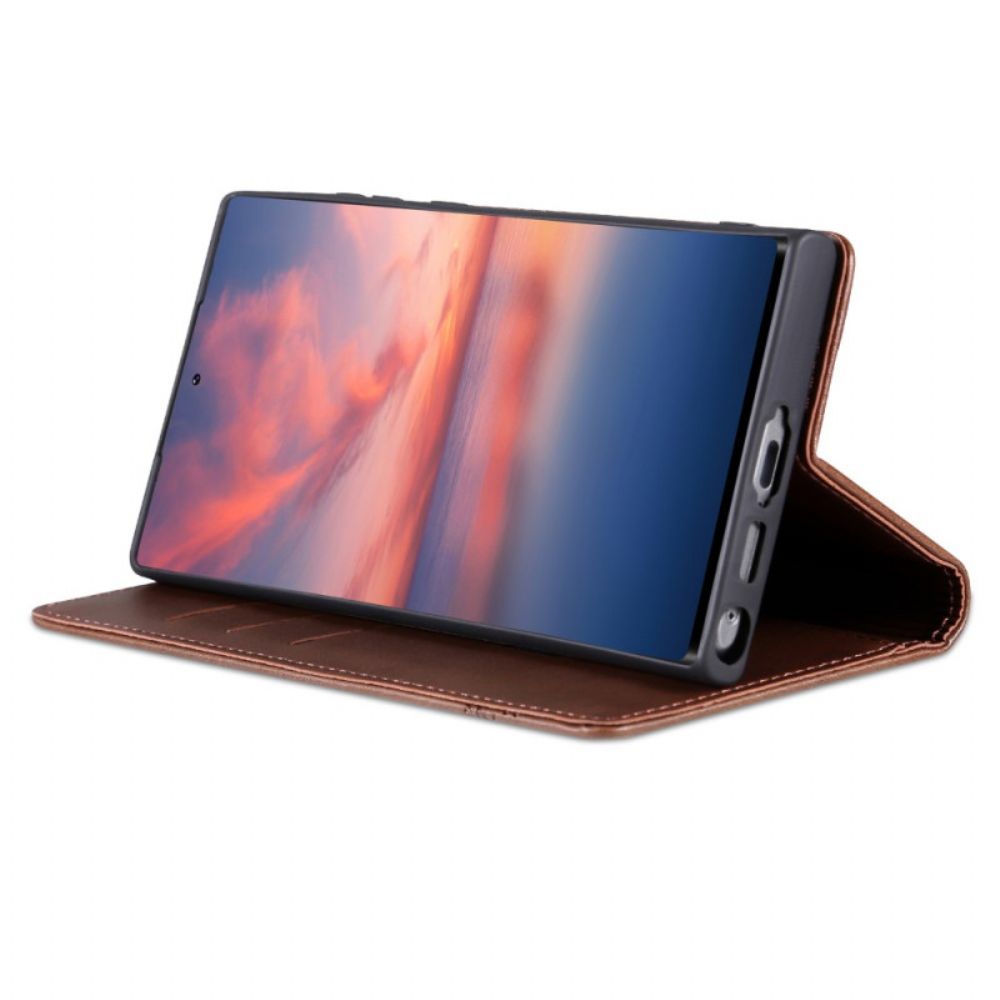 Folio-hoesje Samsung Galaxy S24 Ultra 5g Telefoonhoesje Azns