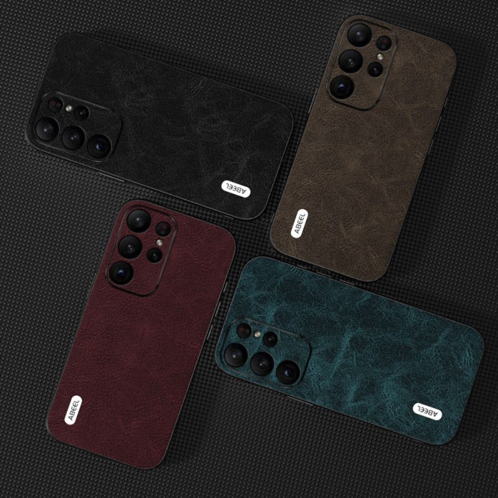 Hoesje Samsung Galaxy S24 Ultra 5g Litchi-textuur Abeel