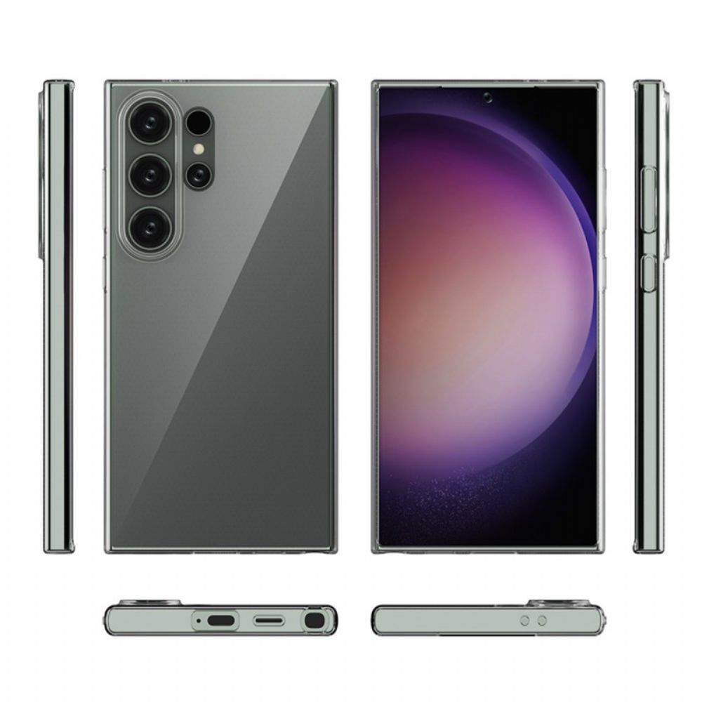 Hoesje Samsung Galaxy S24 Ultra 5g Transparant Flexibel