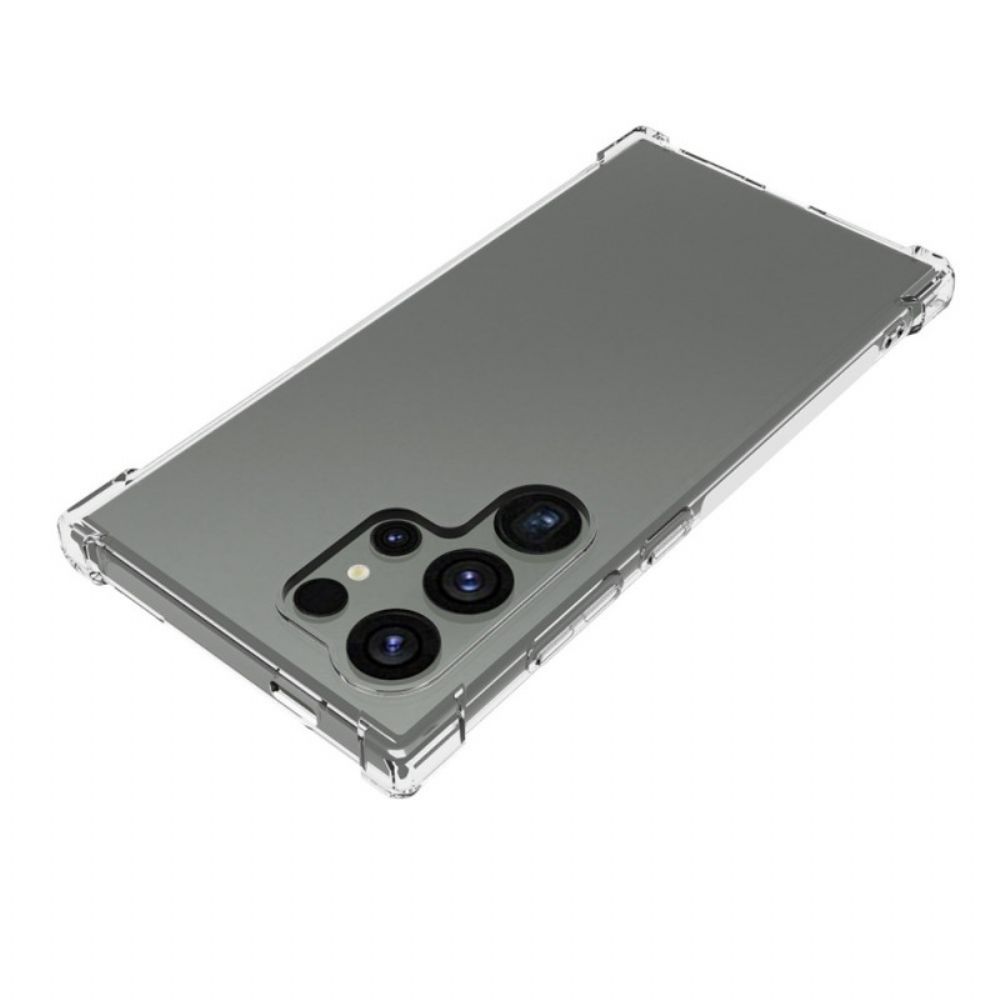 Hoesje Samsung Galaxy S24 Ultra 5g Transparante Versterkte Hoeken