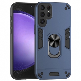 Hoesje Voor Samsung Galaxy S24 Ultra 5g Met Magnetische Steunring