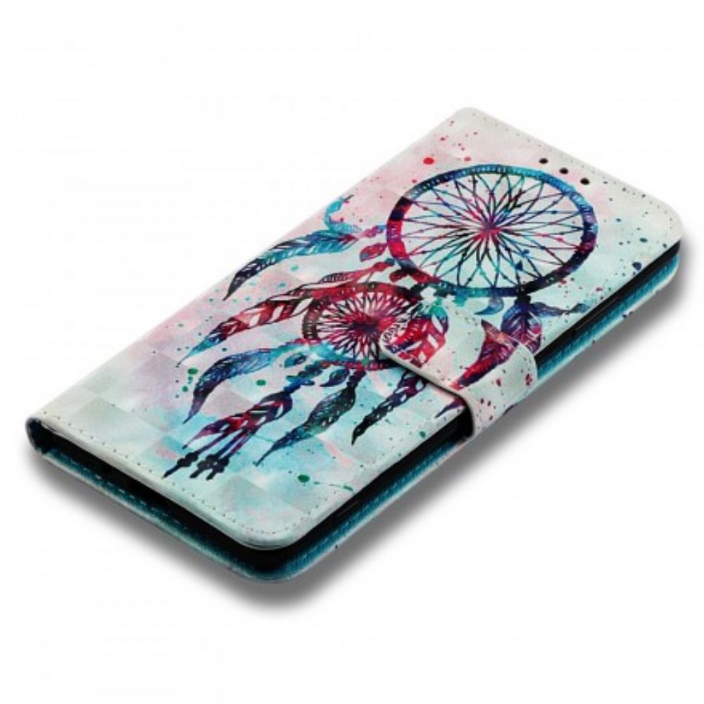 Folio-hoesje voor Sony Xperia XZ3 Aquarel Dromenvanger