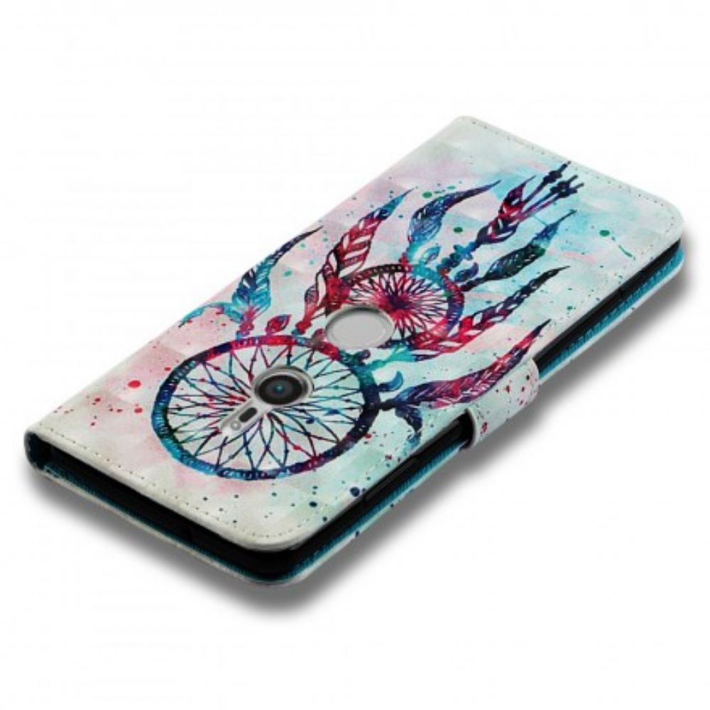 Folio-hoesje voor Sony Xperia XZ3 Aquarel Dromenvanger