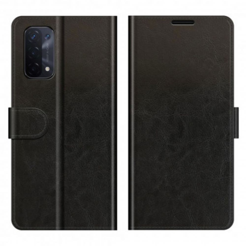 Leren Hoesje voor Oppo A54 5G / A74 5G Ultra Kunstleer