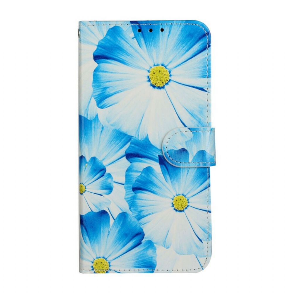 Folio-hoesje voor Huawei Y5p Meerdere Bloemen
