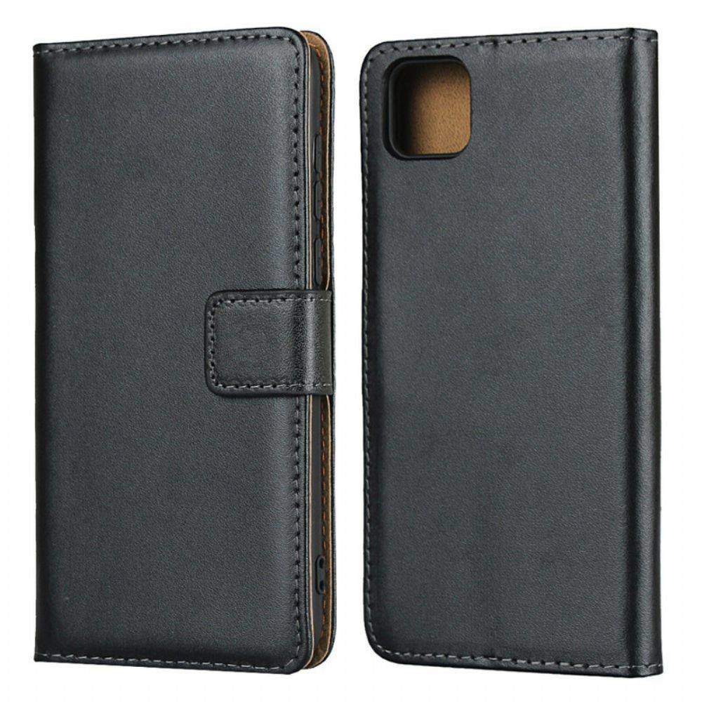 Leren Hoesje voor Huawei Y5p Echt Leer