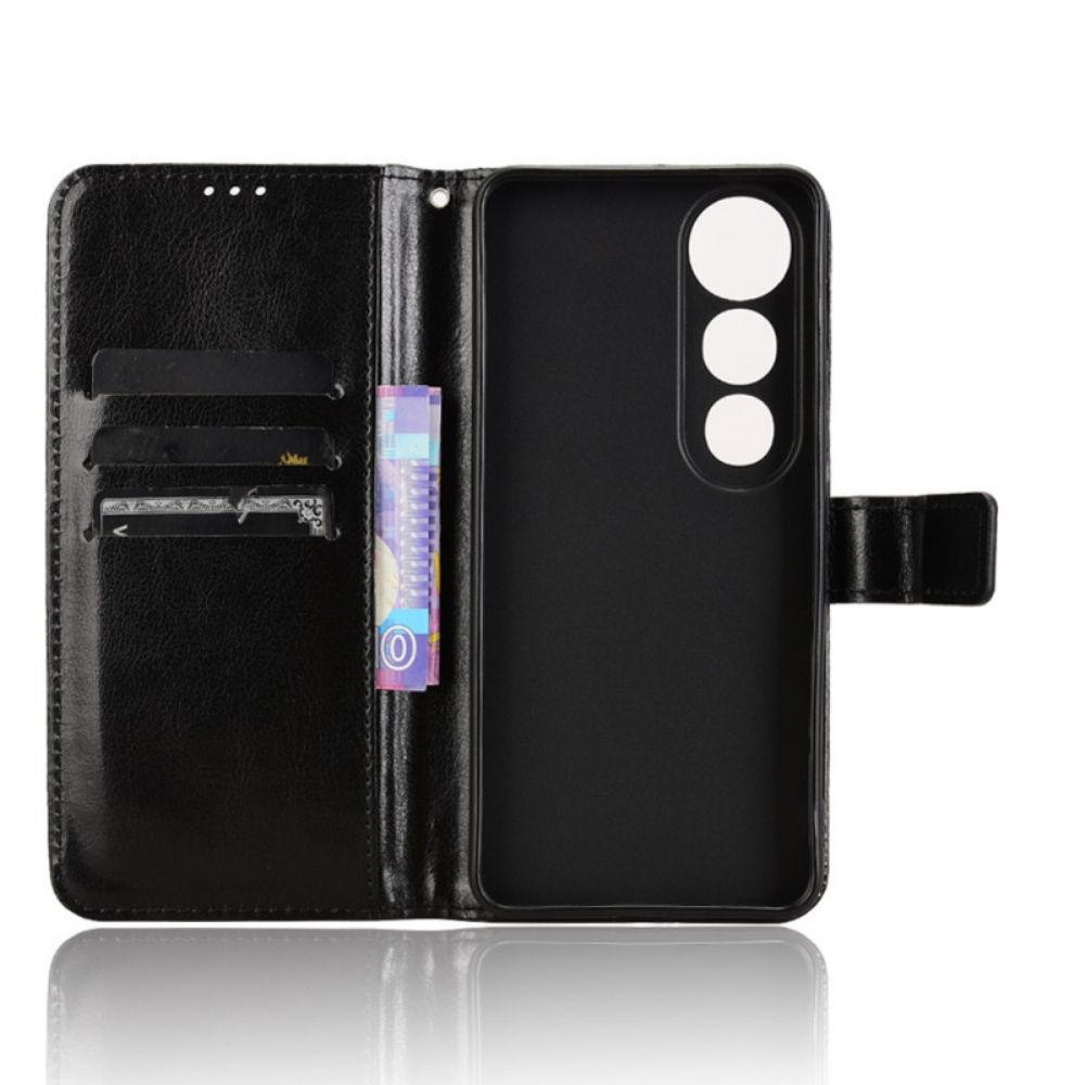 Bescherming Hoesje Vivo V50 Lite 5g Opvallend Kunstleer