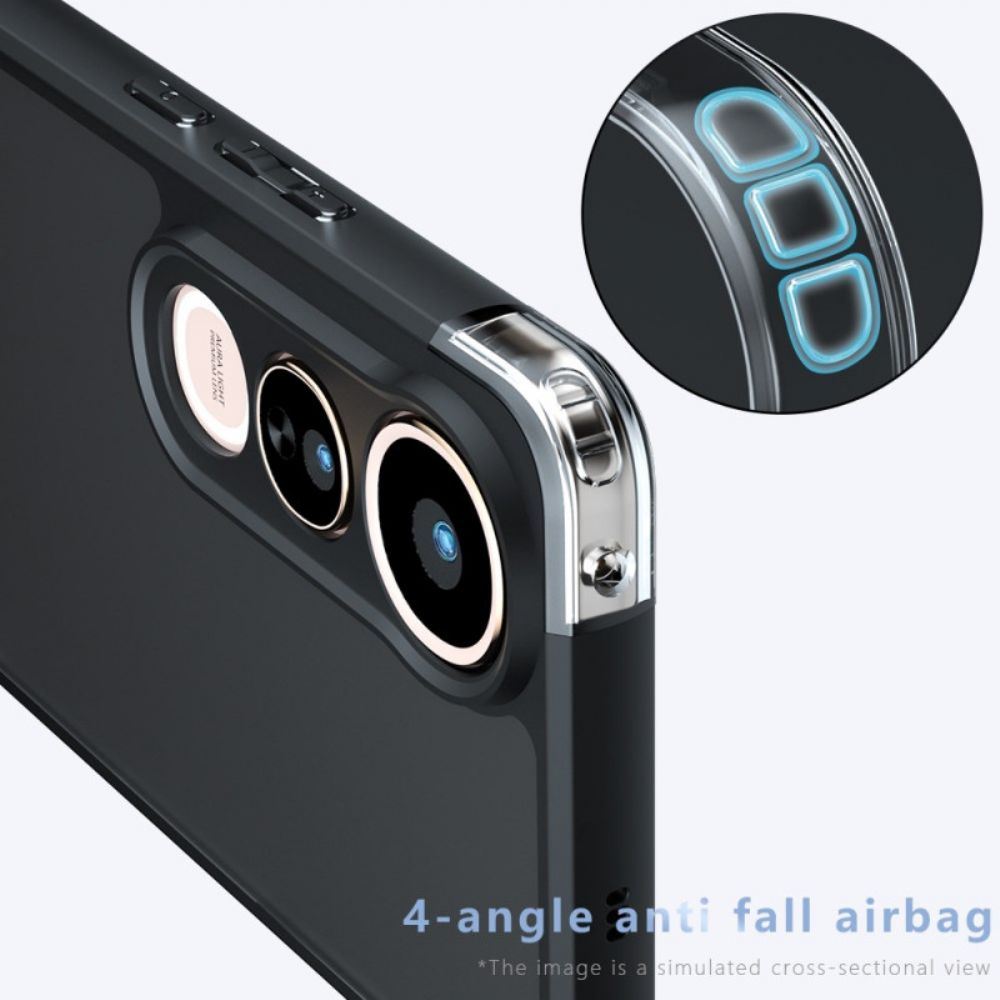 Case Hoesje Vivo V50 Lite 5g Telefoonhoesje Versterkte Bescherming Matte Afwerking