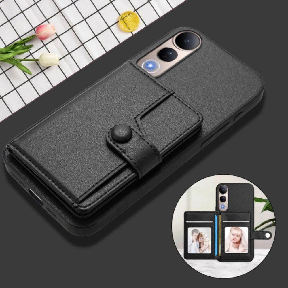 Cover Hoesje Vivo V50 Lite 5g Telefoonhoesje Rfid-kaarthouder