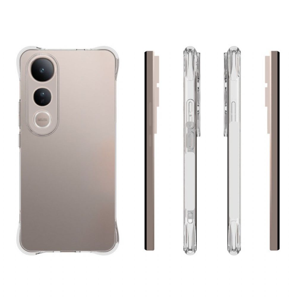 Hoesje Vivo V50 Lite 5g Versterkt Transparant