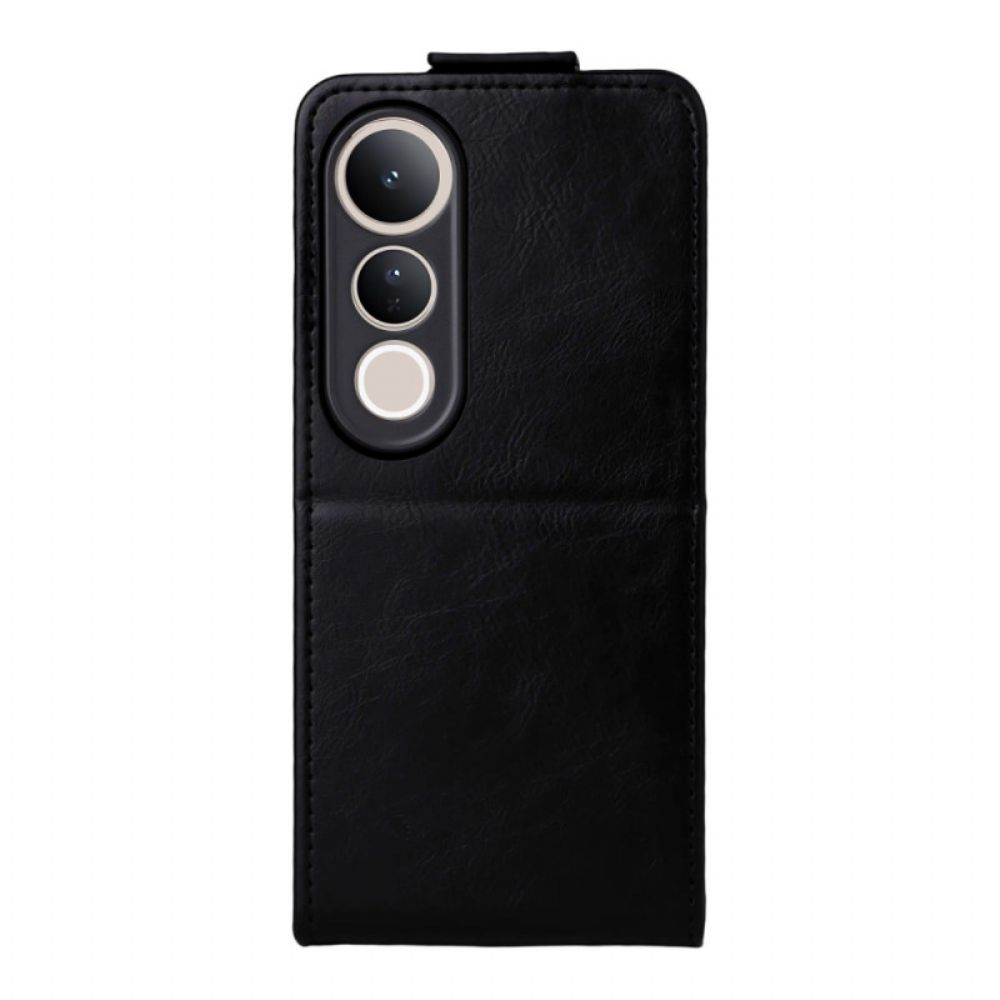 Leren Hoesje Vivo V50 Lite 5g Verticaal Klepdesign Bescherming Hoesje