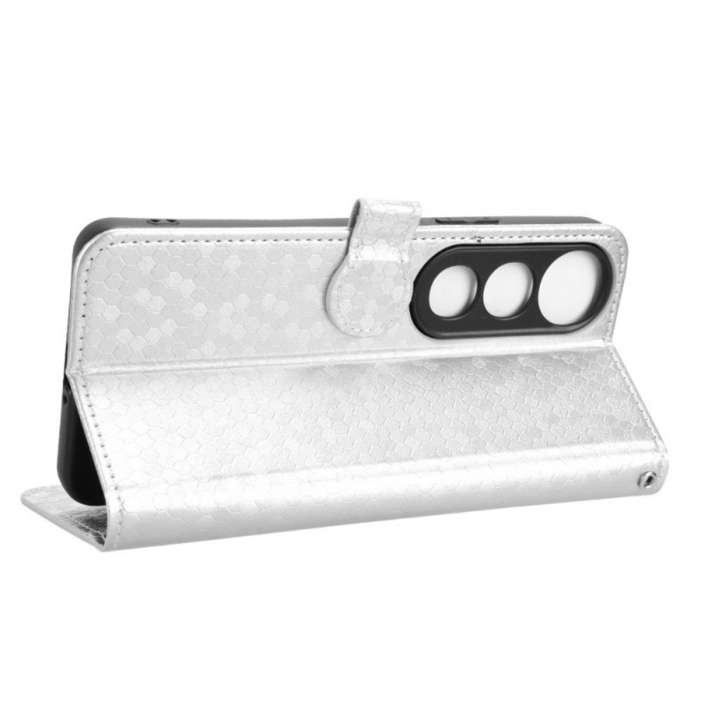 Leren Hoesje Voor Vivo V50 Lite 5g Glitterstippen