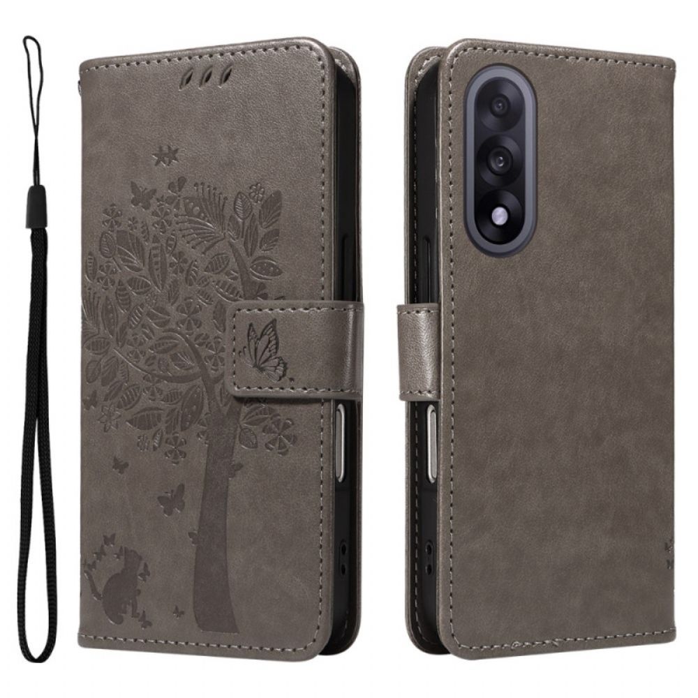 Flip Case Leren Oneplus Nord 5 Krabpaal