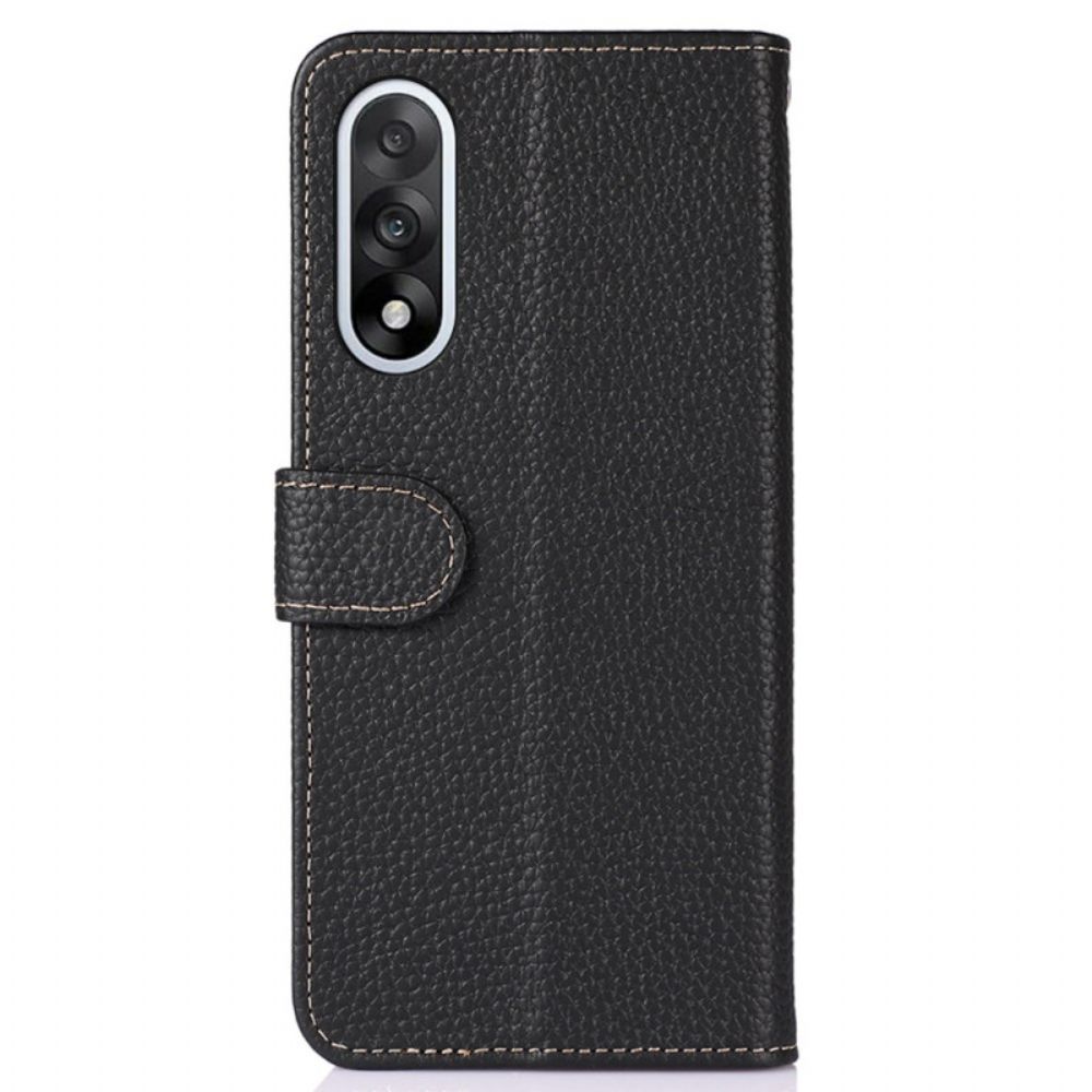 Folio-hoesje Oneplus Nord 5 Khazneh Leer Met Textuur