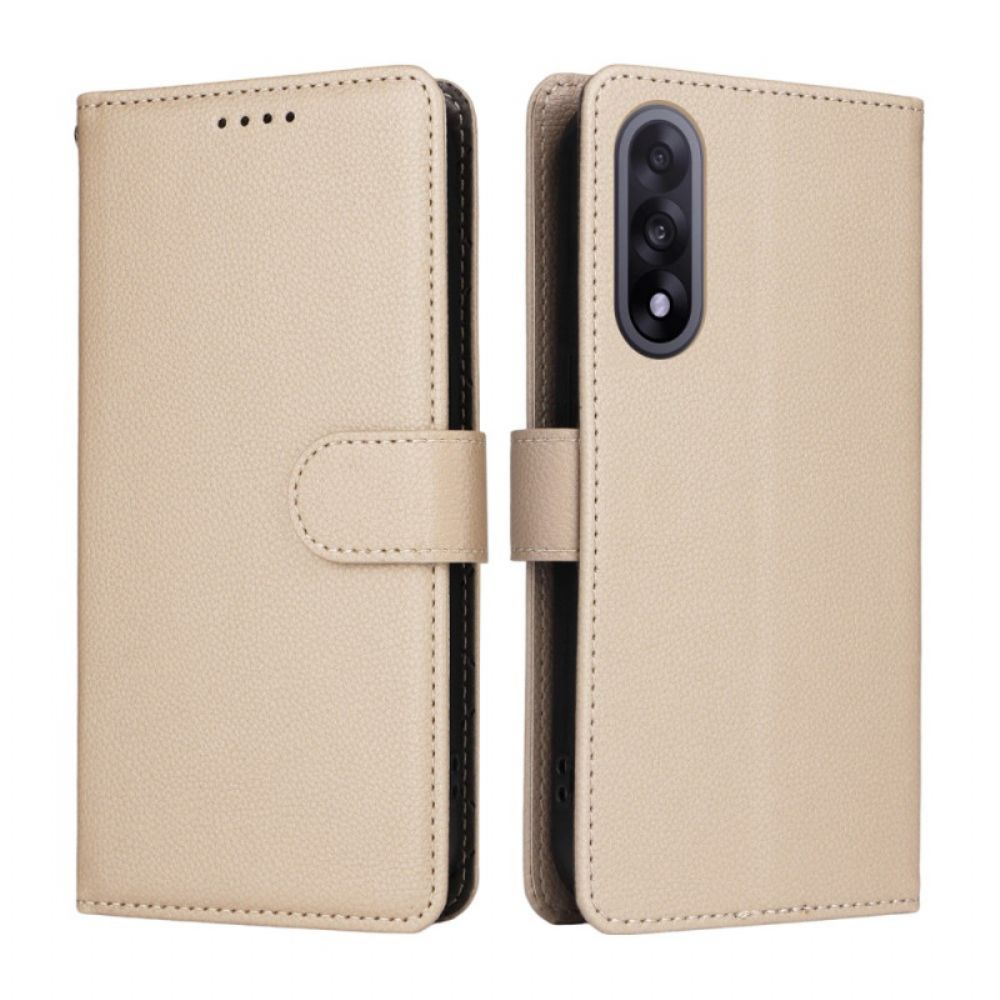 Folio-hoesje Oneplus Nord 5 Leerlook