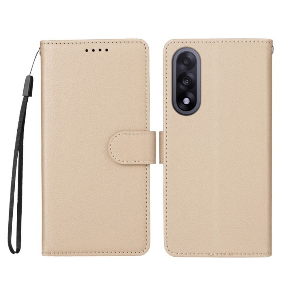 Folio-hoesje Oneplus Nord 5 Leerlook